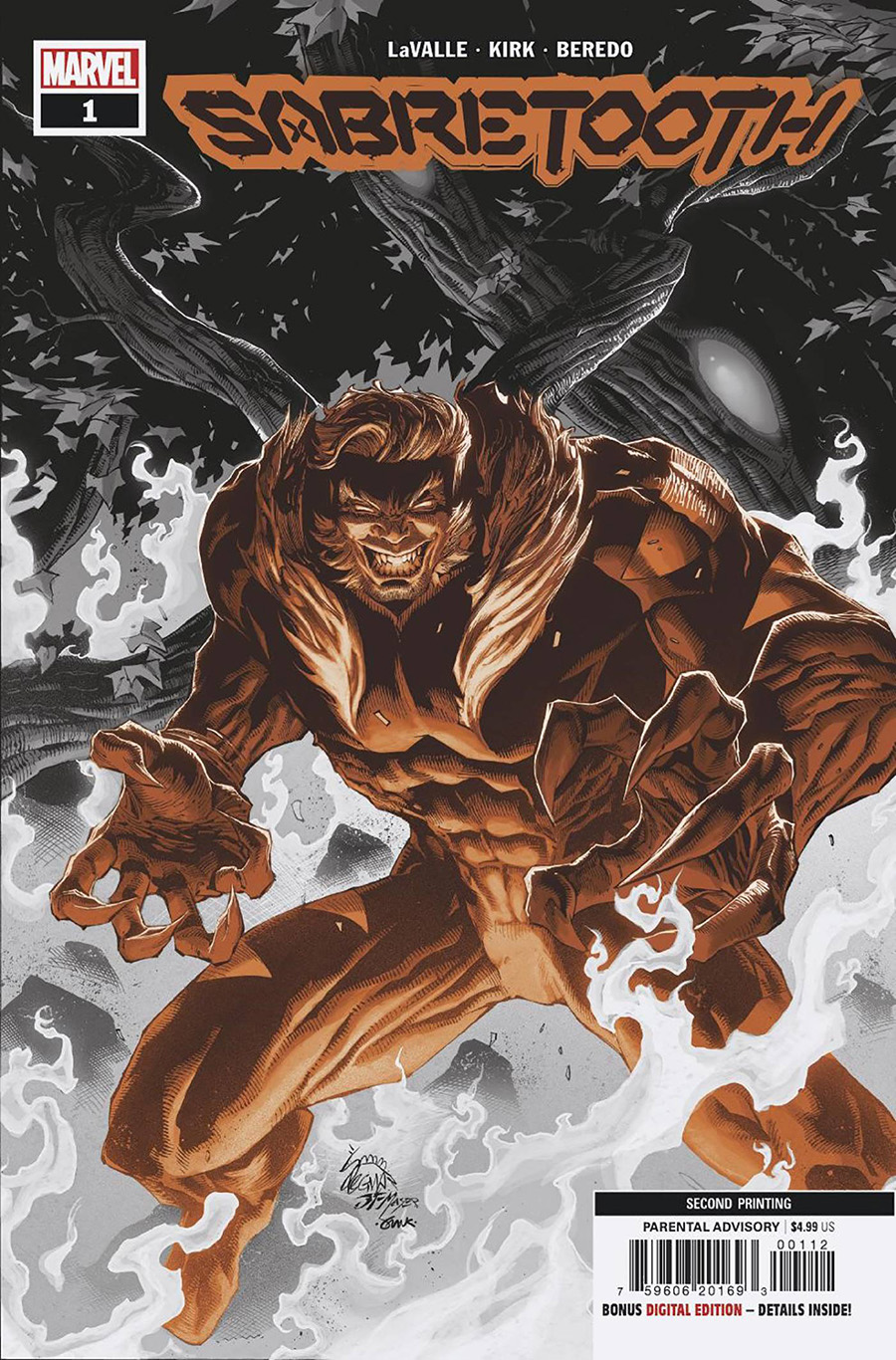 Sabretooth Vol 4 #1 Cover E 2nd Ptg Ryan Stegman Variant Cover