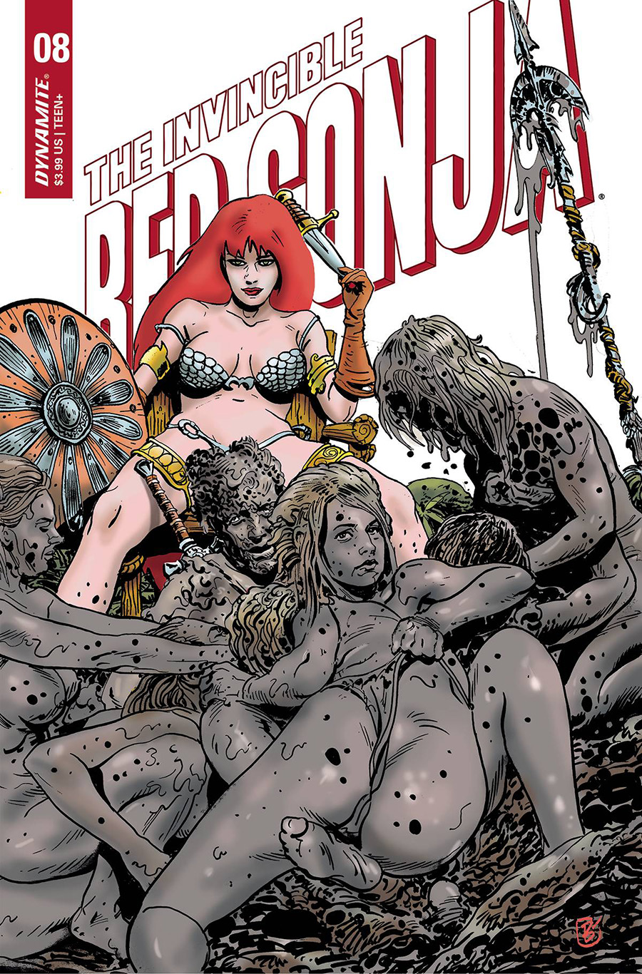 Invincible Red Sonja #8 Cover Q Variant Jimmy Broxton Risque Cover
