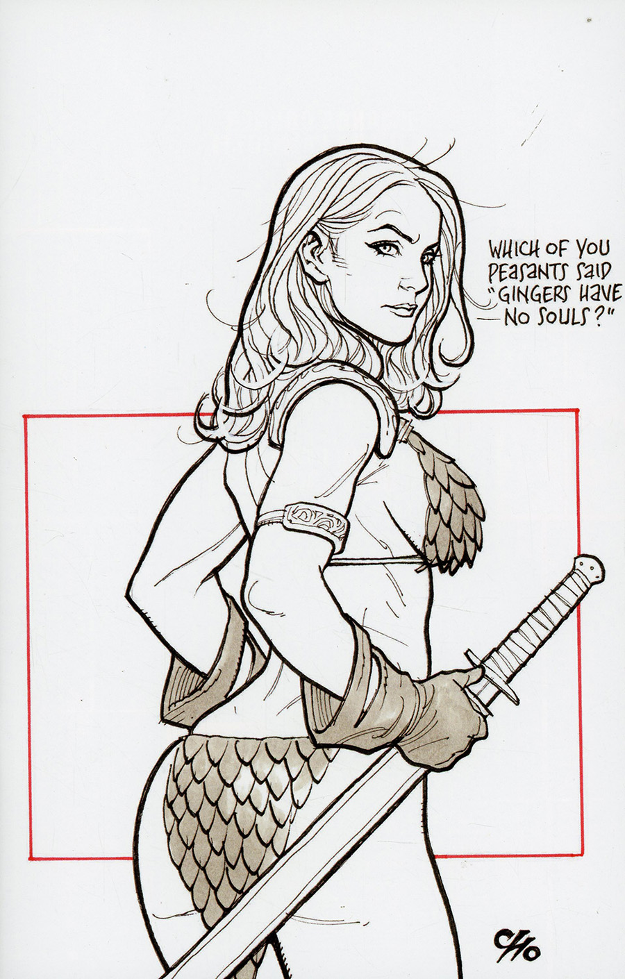 Invincible Red Sonja #8 Cover T Incentive Frank Cho Outrage Virgin Cover