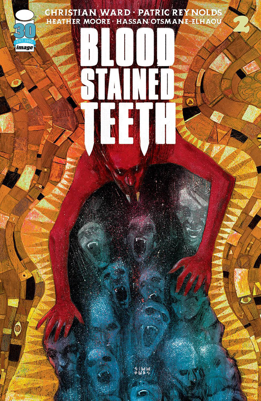 Blood-Stained Teeth #2 Cover B Variant Martin Simmonds Cover