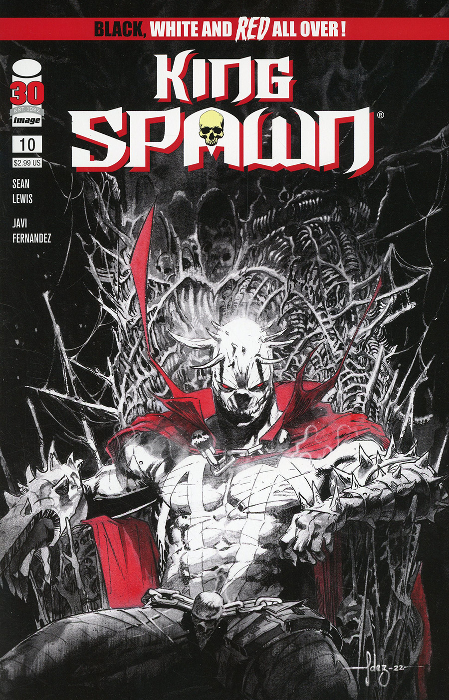 King Spawn #10 Cover A Regular Javi Fernandez Cover