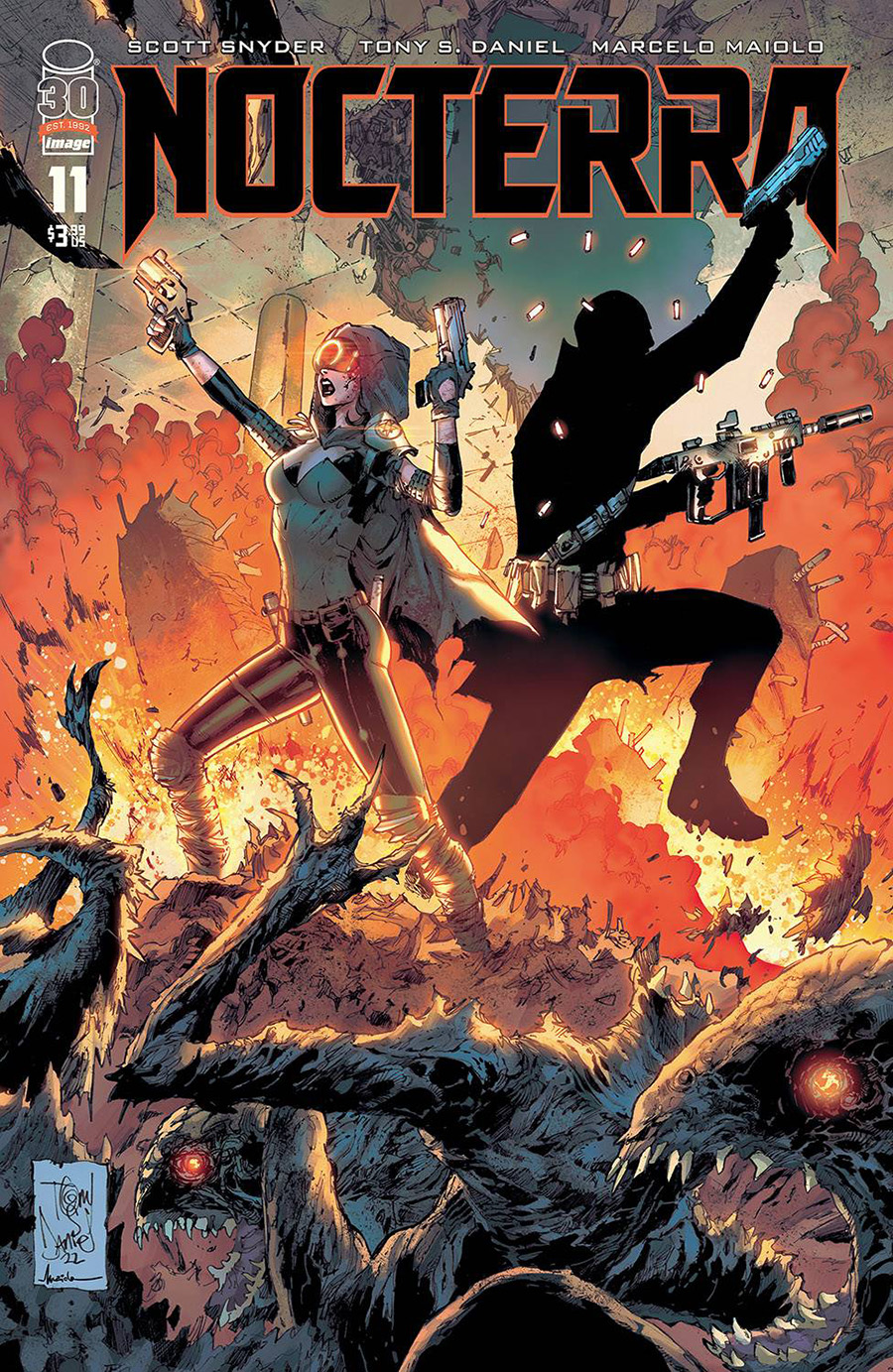 Nocterra #11 Cover A Regular Tony S Daniel & Marcelo Maiolo Cover