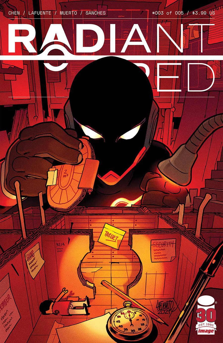 Radiant Red #3 Cover A Regular David Lafuente & Miquel Muerto Cover