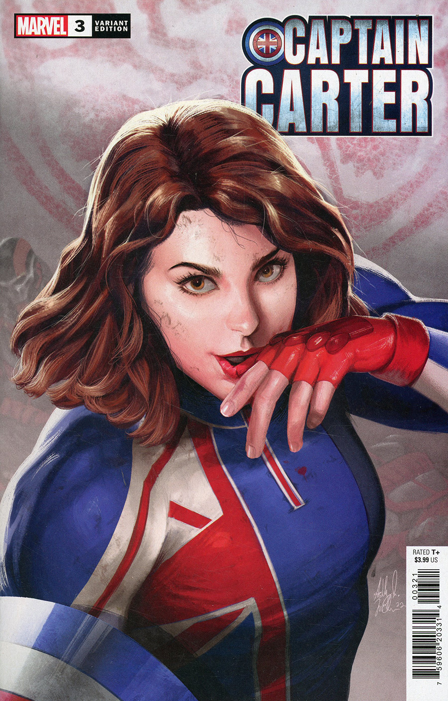 Captain Carter #3 Cover B Variant Ashley Witter Cover