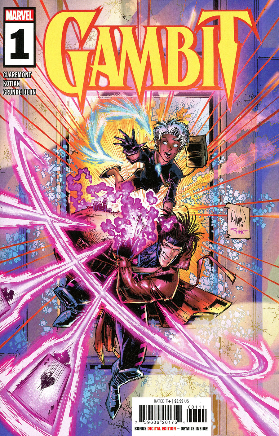 Gambit Vol 6 #1 Cover A Regular Whilce Portacio Cover