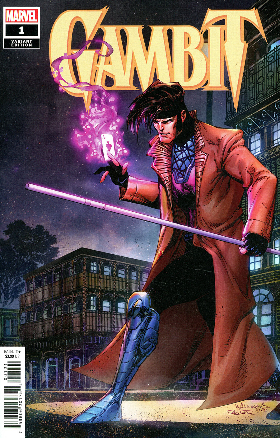 Gambit Vol 6 #1 Cover B Variant Scott Williams Cover