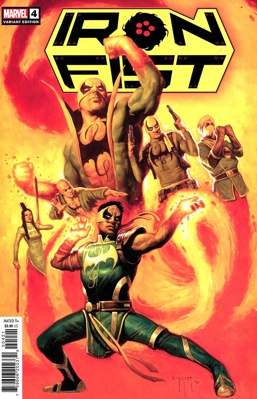 Iron Fist Vol 6 #4 Cover C Variant EM Gist Cover