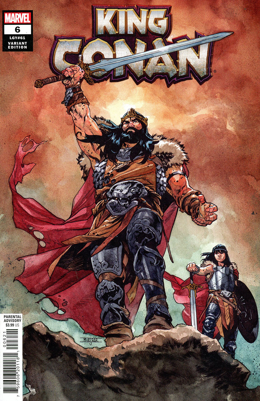 King Conan Vol 2 #6 Cover B Variant Mahmud Asrar Cover