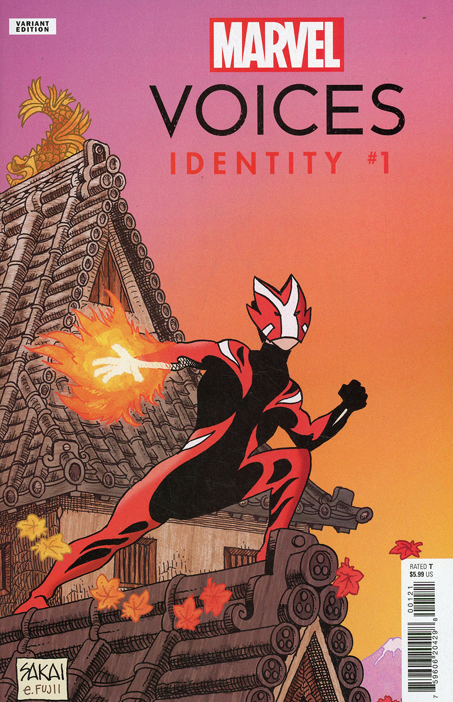 Marvels Voices Identity (2022) #1 (One Shot) Cover B Variant Stan Sakai Cover