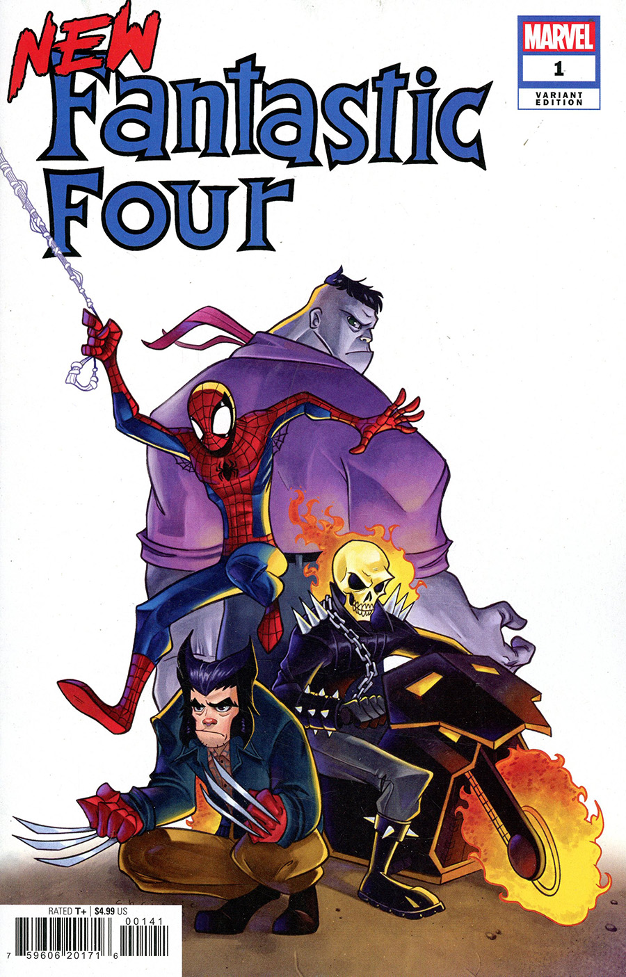 New Fantastic Four #1 Cover C Variant Chrissie Zullo Cover