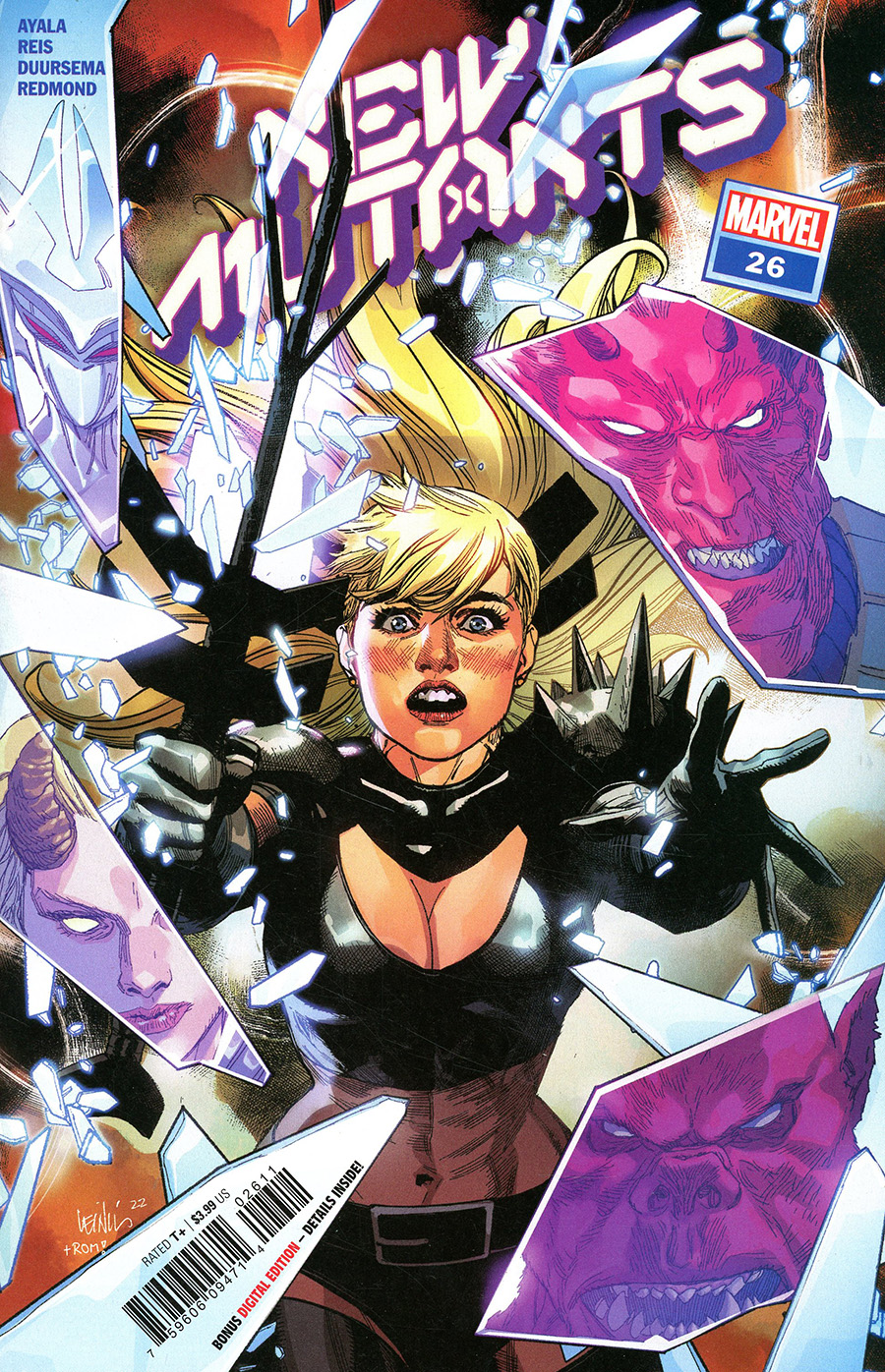 New Mutants Vol 4 #26 Cover A Regular Leinil Francis Yu Cover