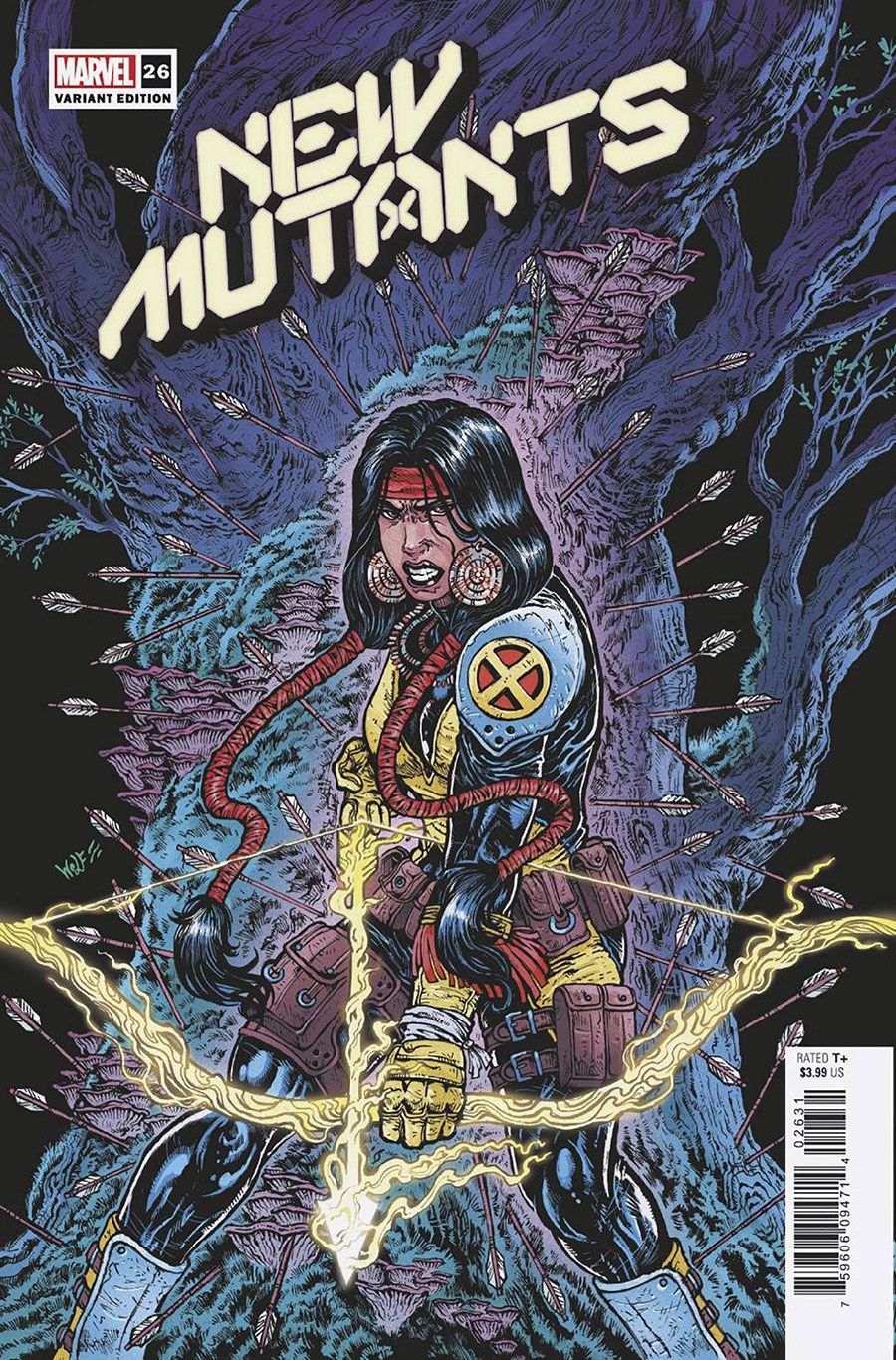 New Mutants Vol 4 #26 Cover C Variant Maria Wolf Cover