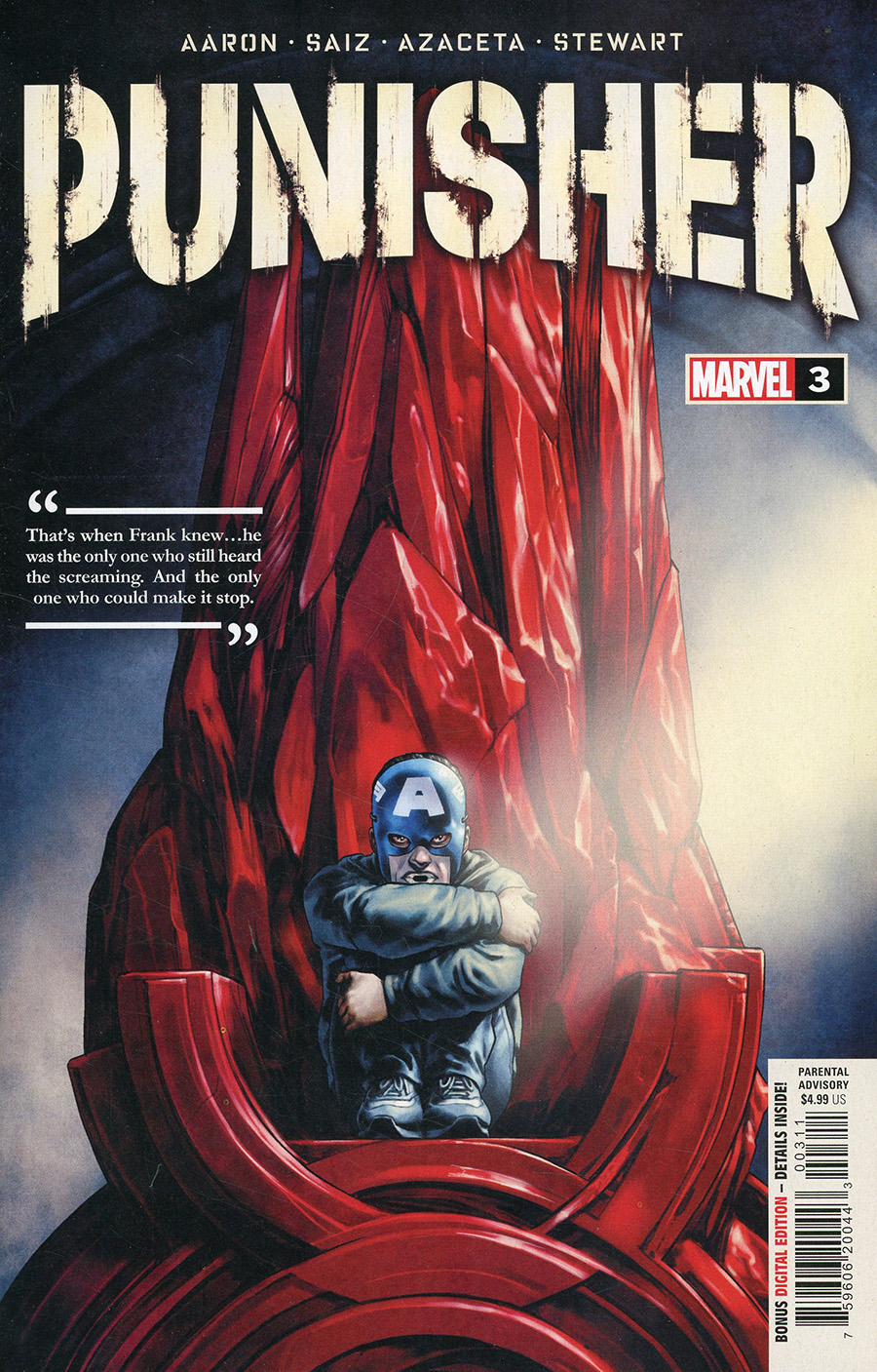 Punisher Vol 12 #3 Cover A Regular Jesus Saiz Cover