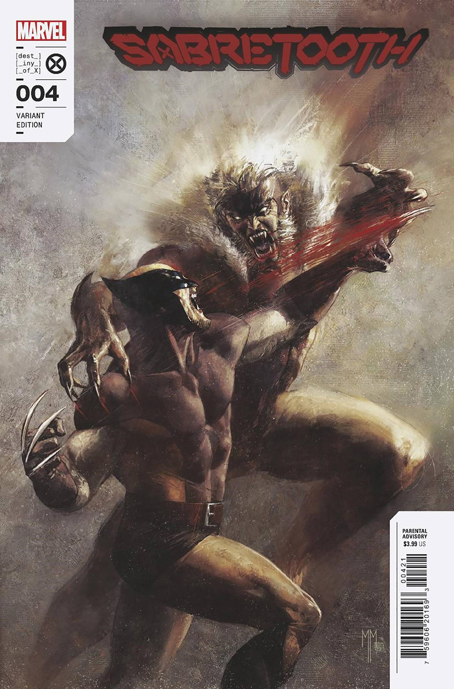 Sabretooth Vol 4 #4 Cover B Variant Marco Mastrazzo Cover