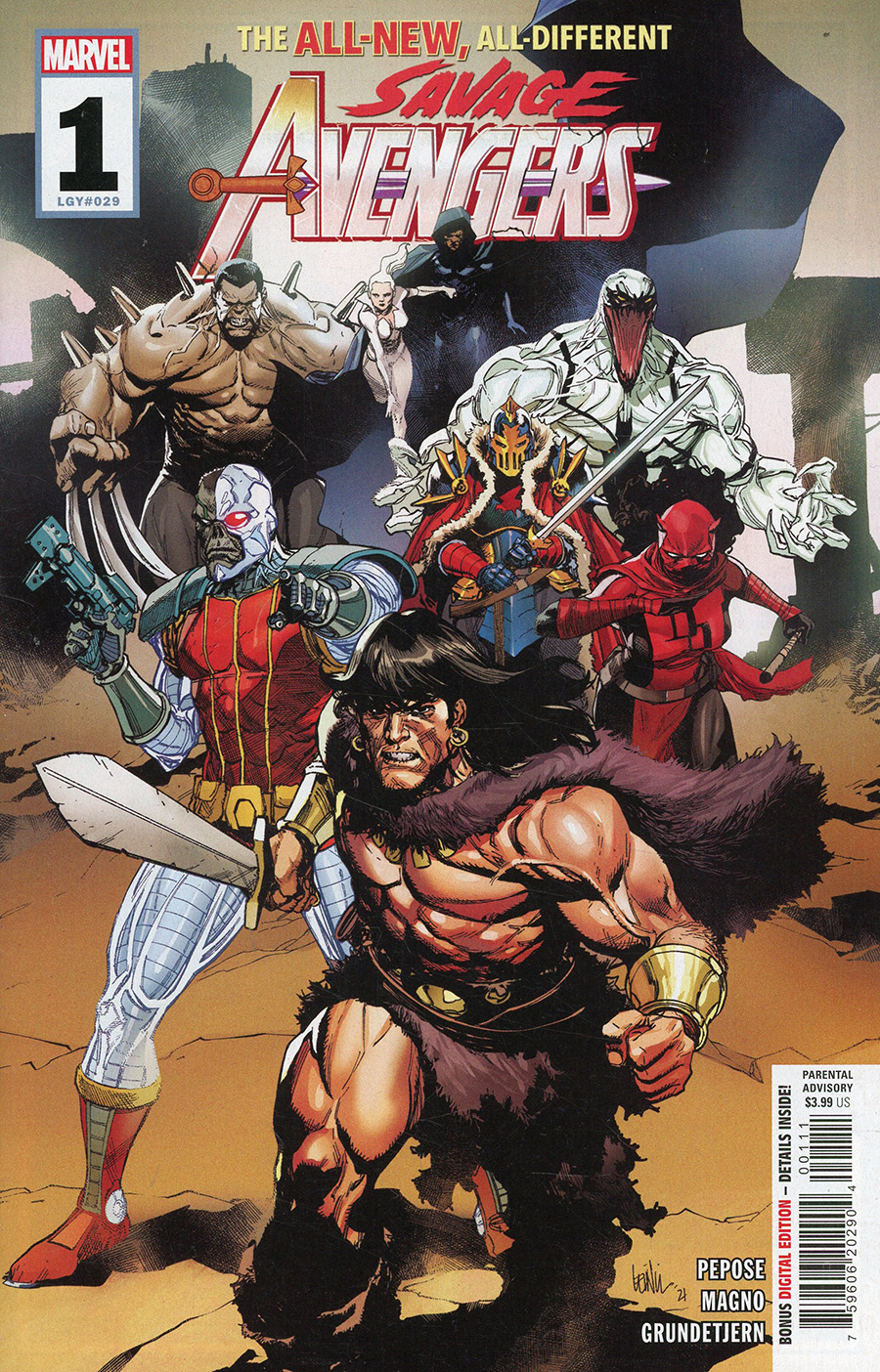 Savage Avengers Vol 2 #1 Cover A Regular Leinil Francis Yu Cover