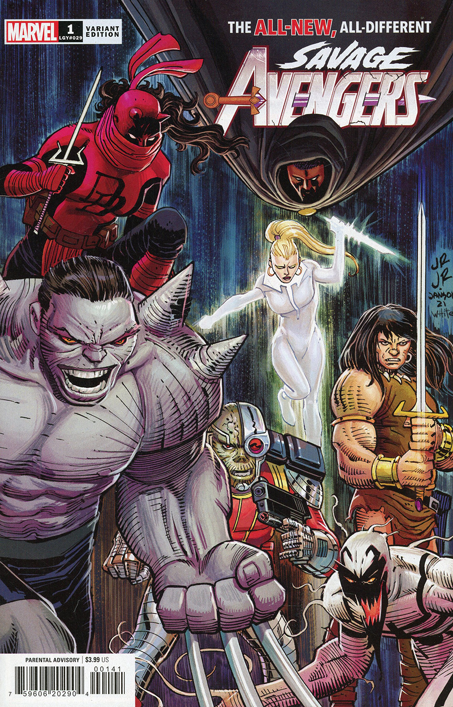Savage Avengers Vol 2 #1 Cover B Variant John Romita Jr Cover