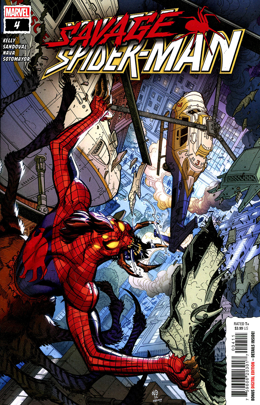 Savage Spider-Man #4 Cover A Regular Nick Bradshaw Cover