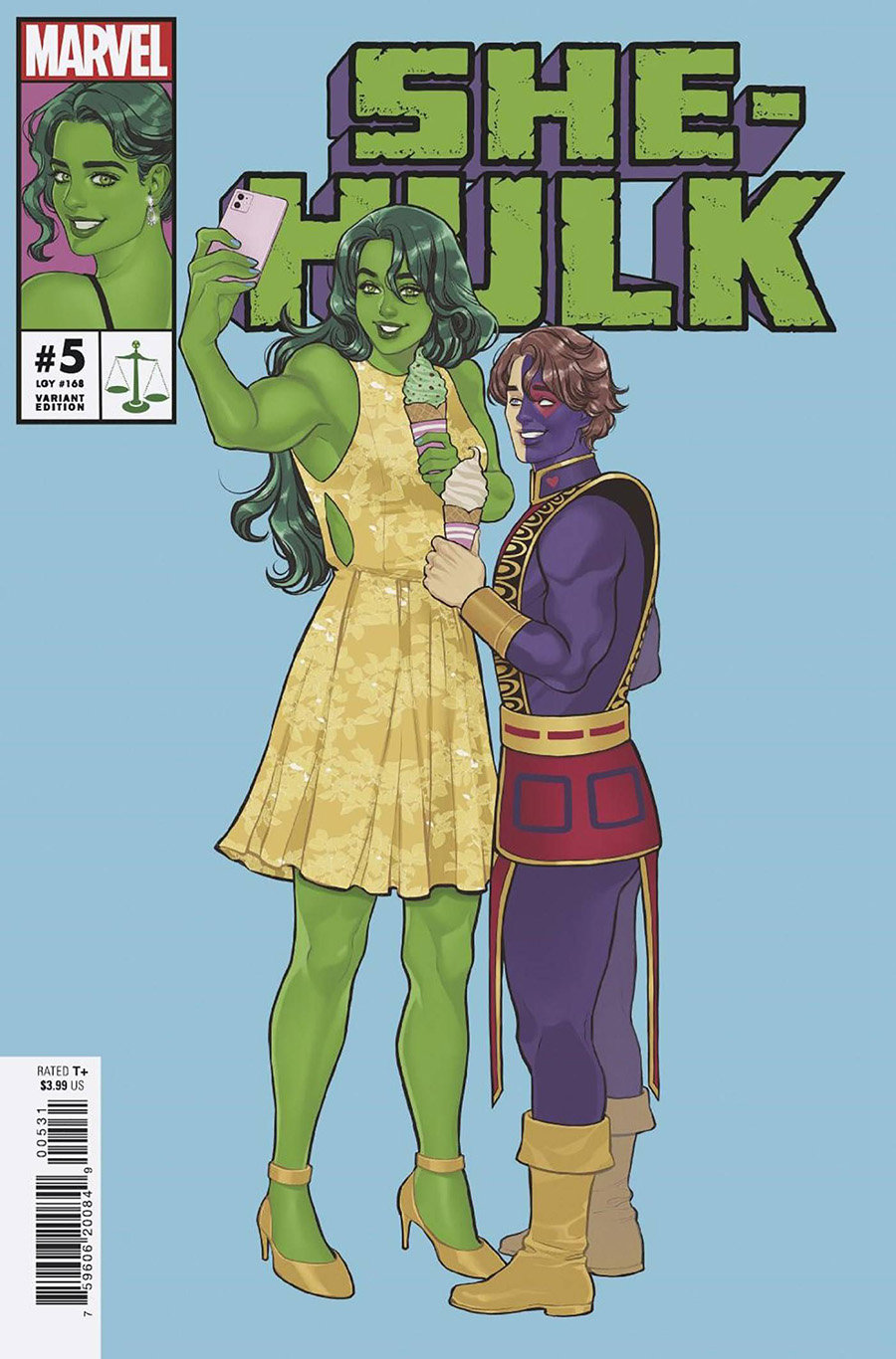 She-Hulk Vol 4 #5 Cover B Variant Romina Jones Cover
