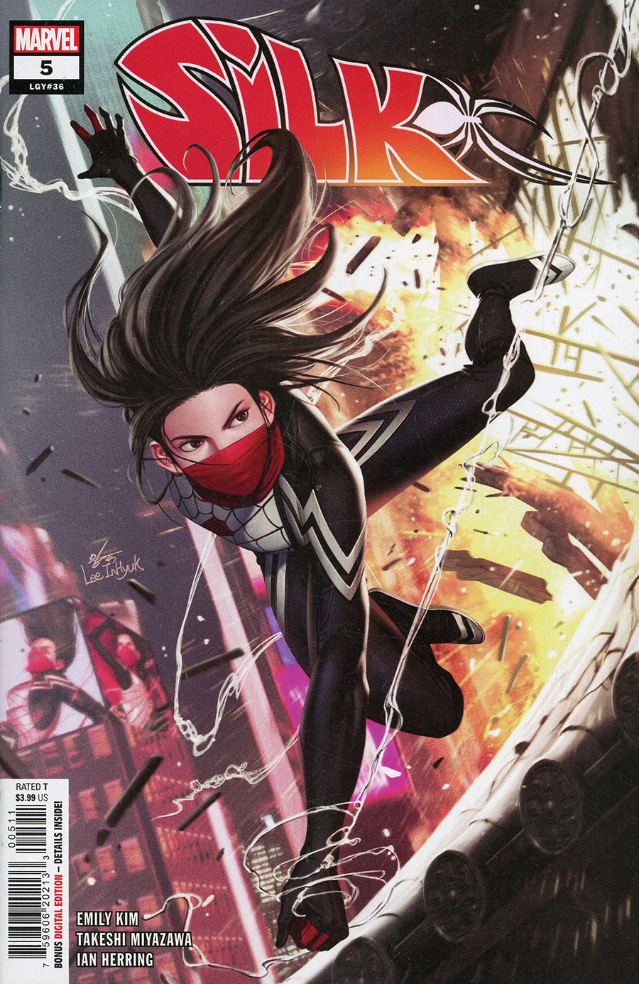 Silk Vol 4 #5 Cover A Regular Inhyuk Lee Cover