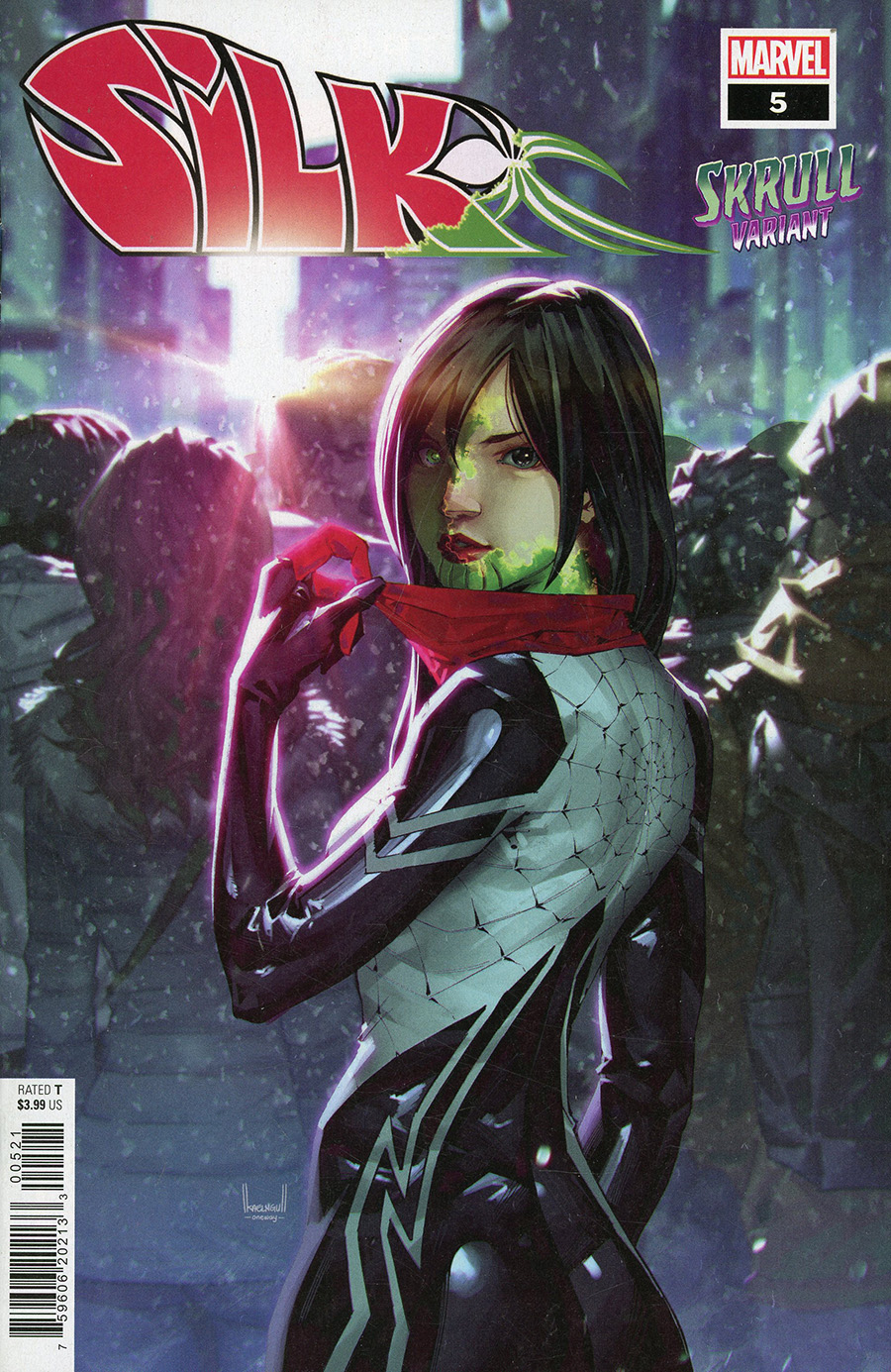 Silk Vol 4 #5 Cover B Variant Kael Ngu Skrull Cover