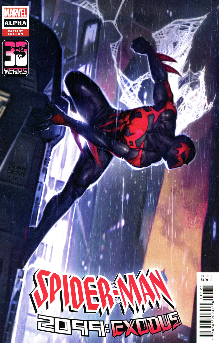 Spider-Man 2099 Exodus Alpha #1 (One Shot) Cover D Variant Ryan Brown Cover