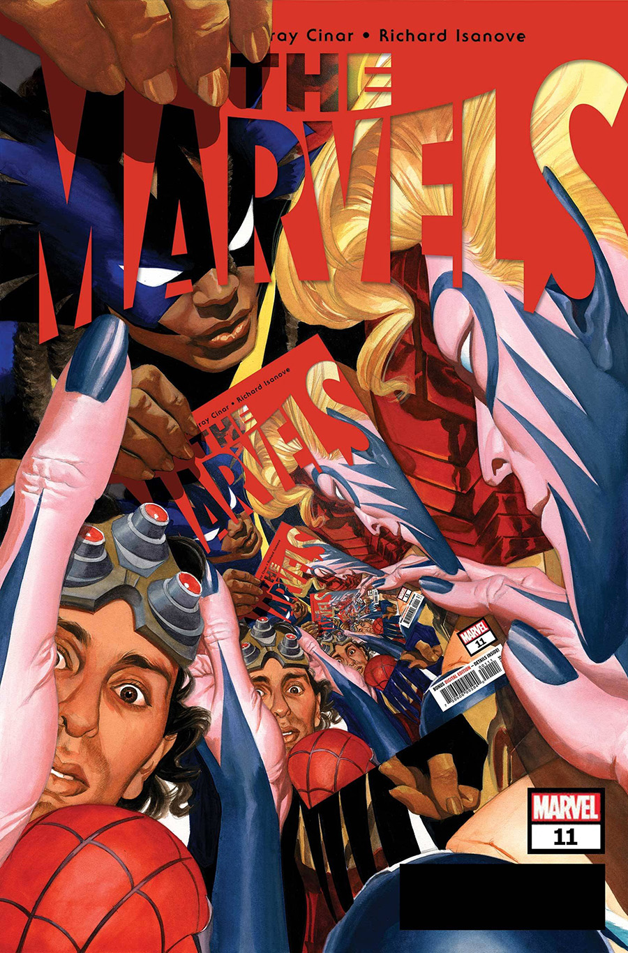 The Marvels #11 Cover A Regular Alex Ross Cover