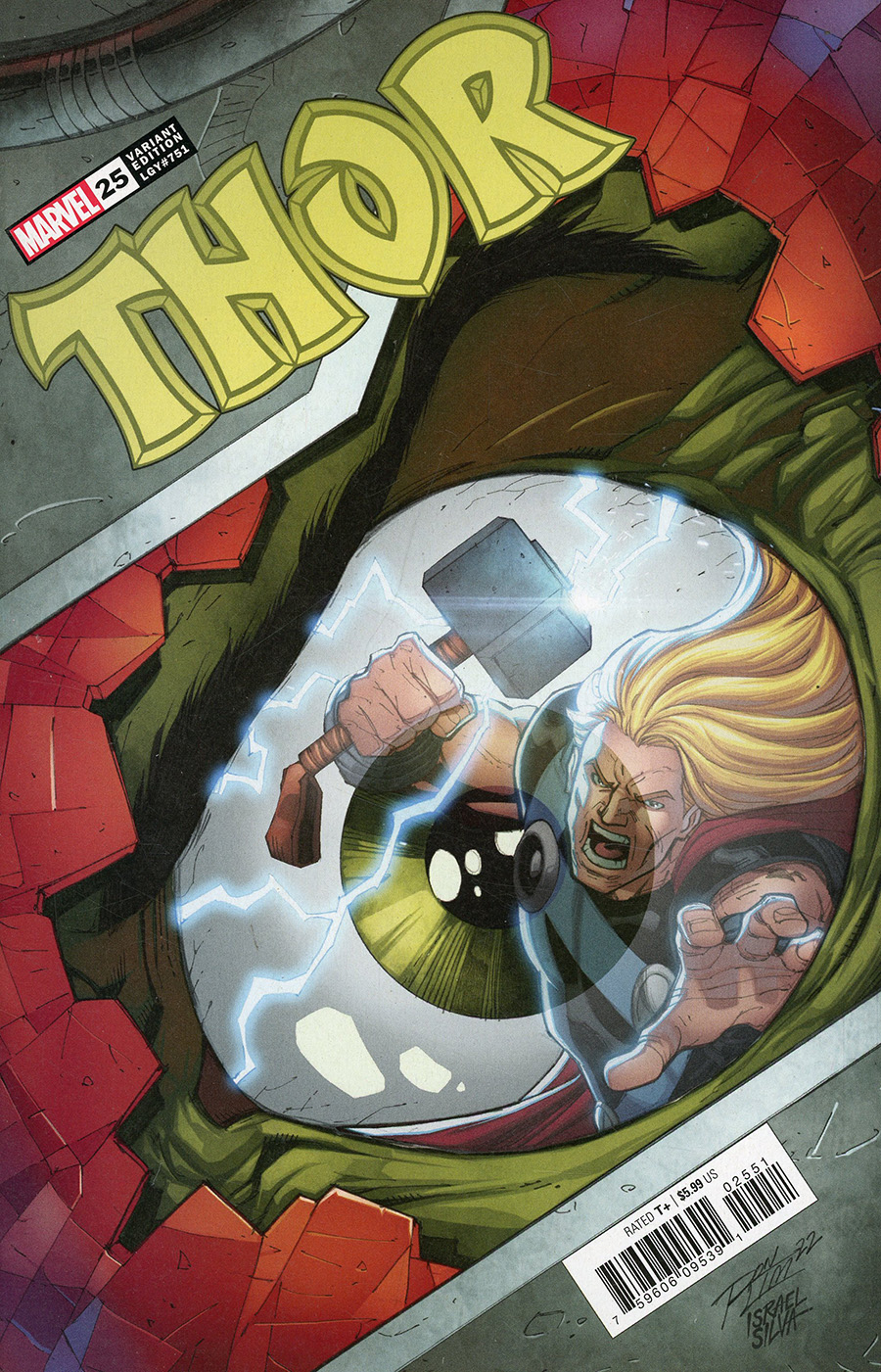 Thor Vol 6 #25 Cover E Variant Ron Lim Cover (Banner Of War Part 2)
