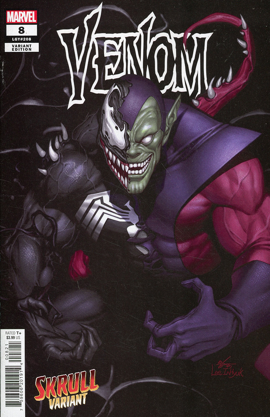 Venom Vol 5 #8 Cover B Variant Inhyuk Lee Skrull Cover