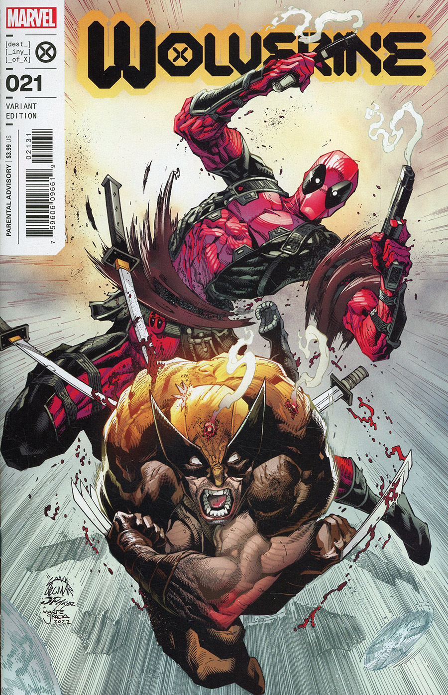 Wolverine Vol 7 #21 Cover C Variant Ryan Stegman Cover