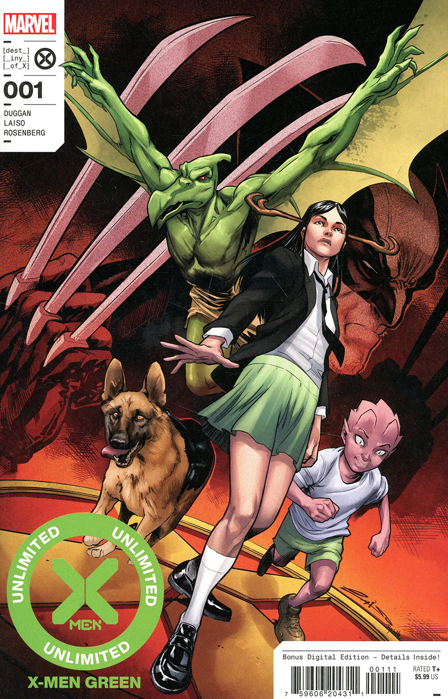 X-Men Unlimited X-Men Green #1