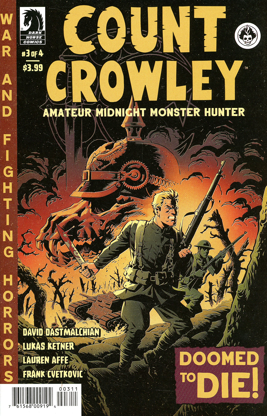 Count Crowley Amateur Midnight Monster Hunter #3