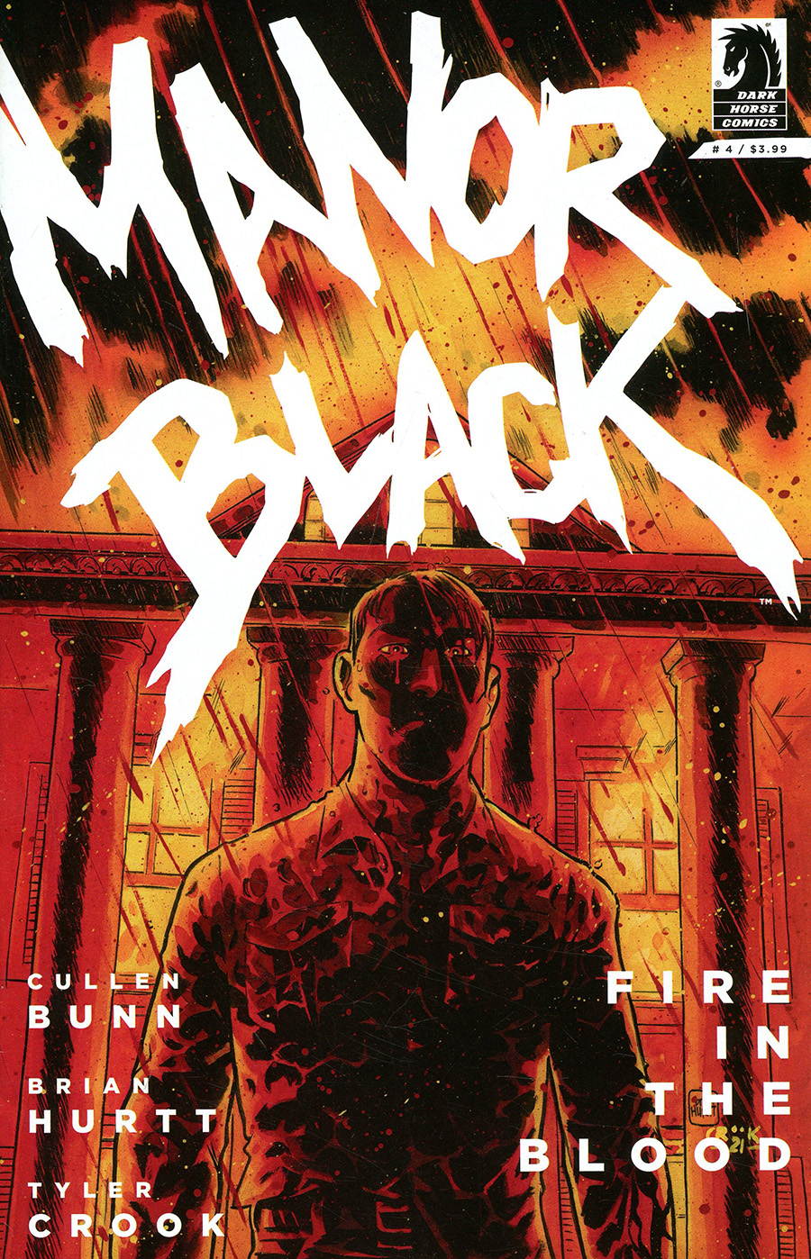 Manor Black Fire In The Blood #4 Cover A Regular Brian Hurtt Cover