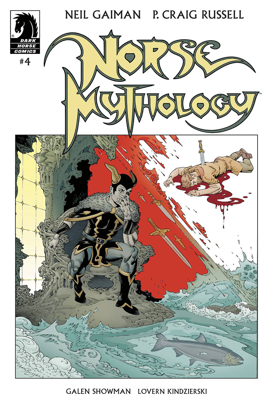 Neil Gaiman Norse Mythology III #4 Cover A Regular P Craig Russell & Lovern Kindzierski Cover