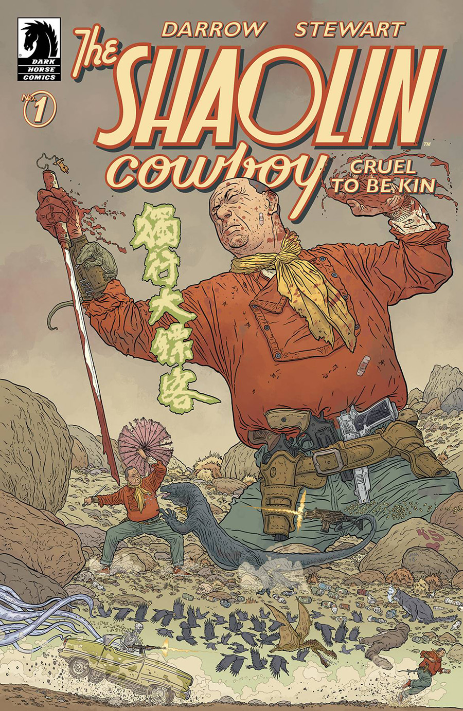Shaolin Cowboy Cruel To Be Kin #1 Cover A Regular Geof Darrow Cover