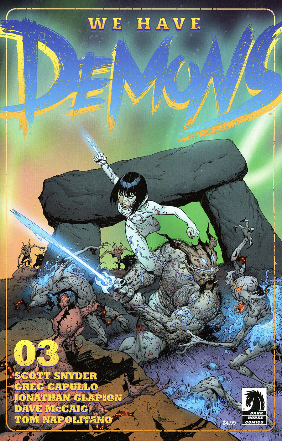 We Have Demons #3 Cover C Variant Greg Capullo Foil Cover