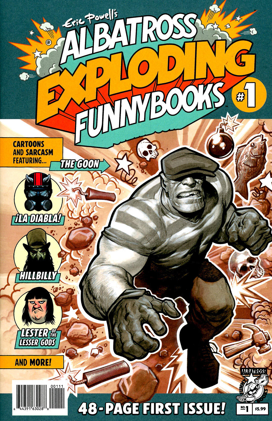 Albatross Exploding Funnybooks #1 Cover A Regular Eric Powell Cover