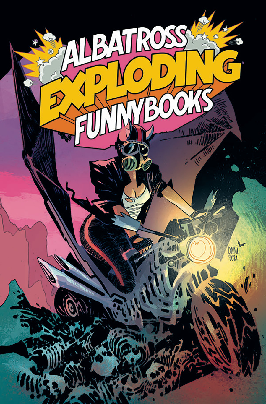 Albatross Exploding Funnybooks #1 Cover B Variant Dani Strips La Diabla Cover