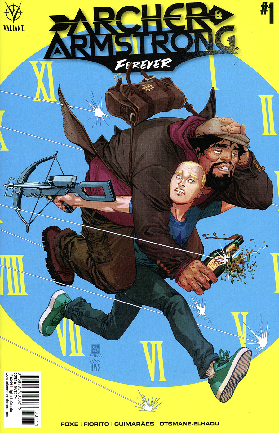 Archer & Armstrong Forever #1 Cover A Regular Bernard Chang Cover