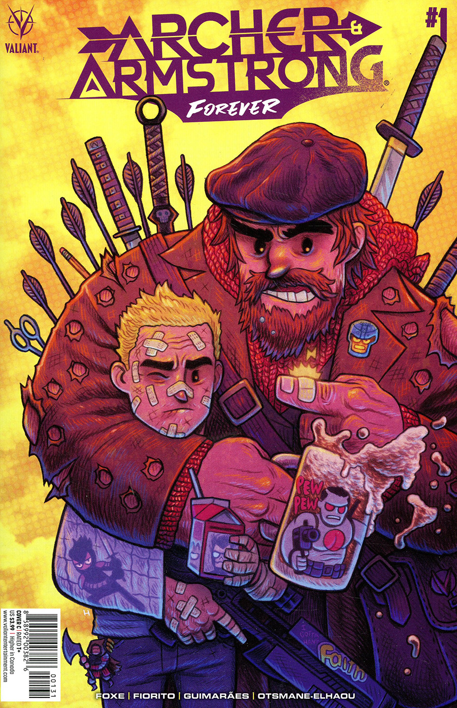 Archer & Armstrong Forever #1 Cover C Variant Dan Hipp Cover