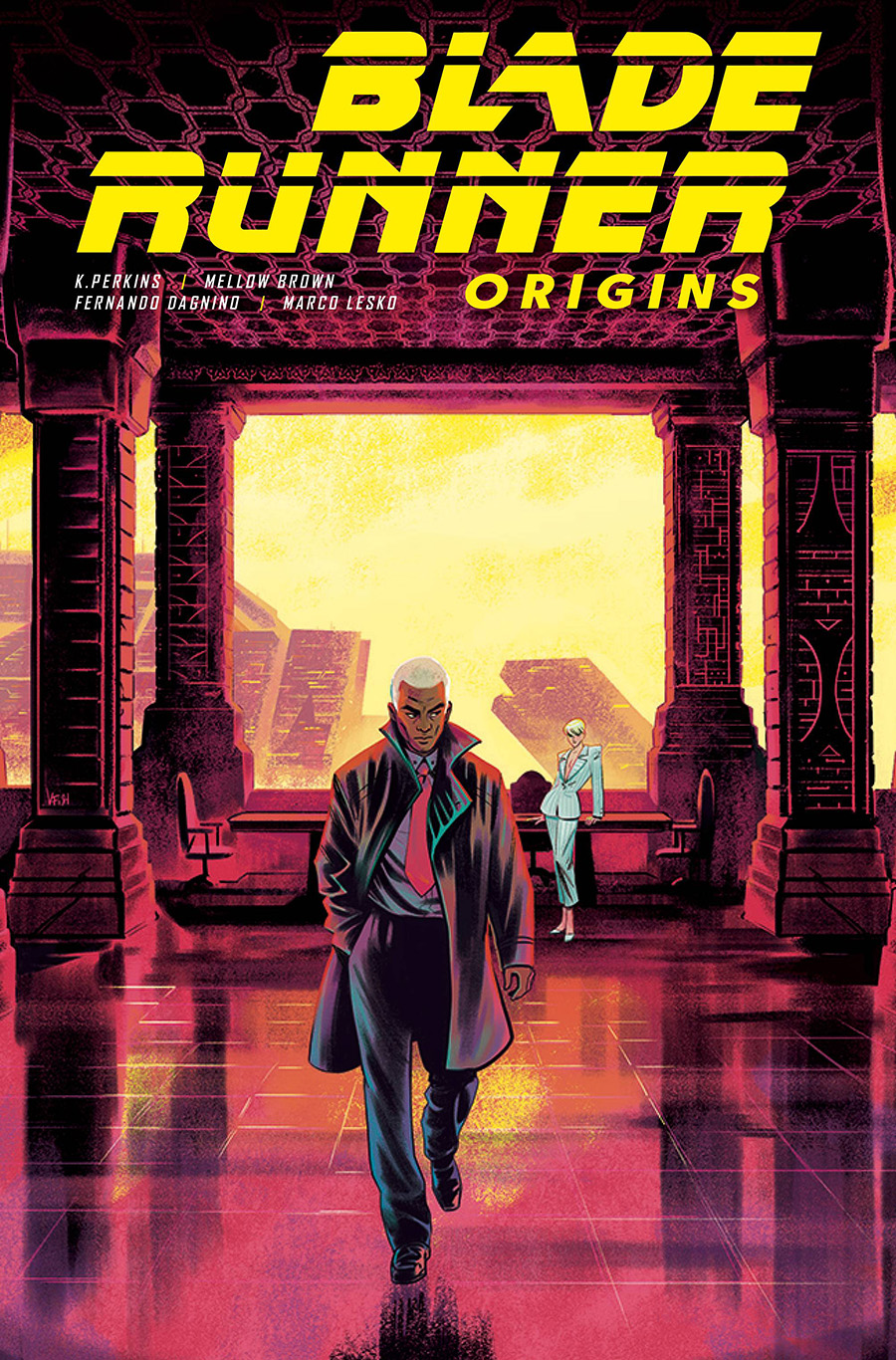 Blade Runner Origins #12 Cover A Regular Veronica Fish Cover