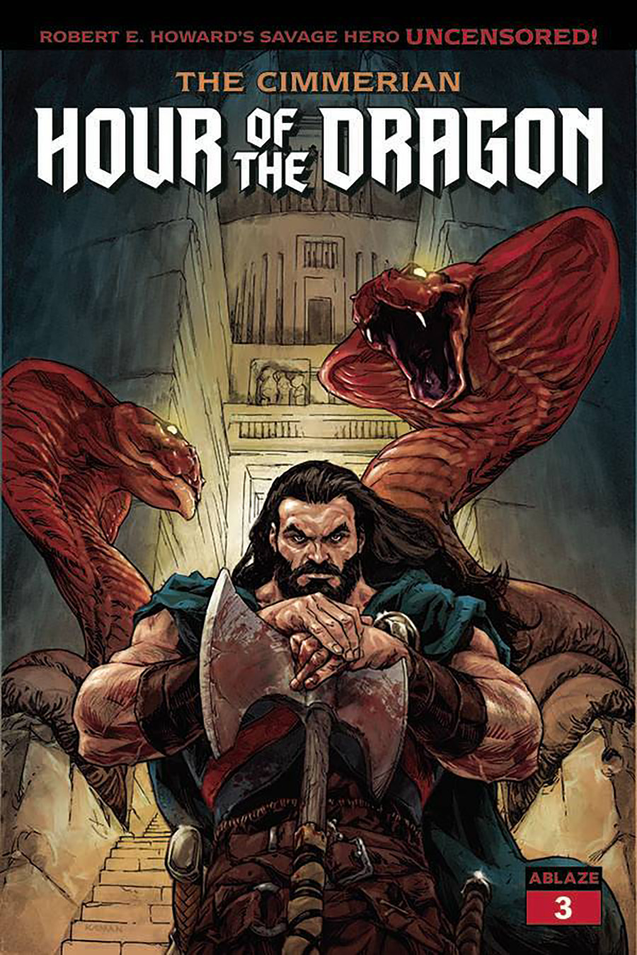 Cimmerian Hour Of The Dragon #3 Cover A Regular Kalman Andrasofszky Cover