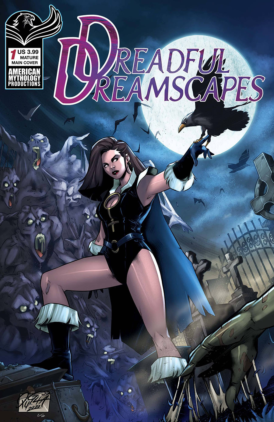 Dreadful Dreamscapes #1 Cover A Regular Miriana Puglia Cover