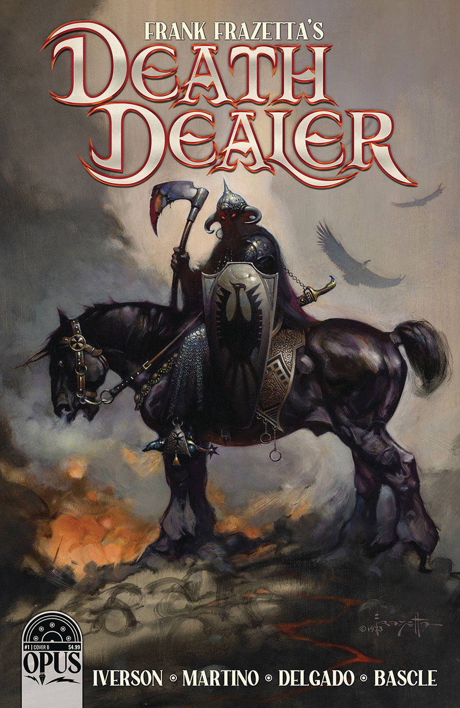 Frank Frazettas Death Dealer Vol 2 #1 Cover B Variant Frank Frazetta Cover