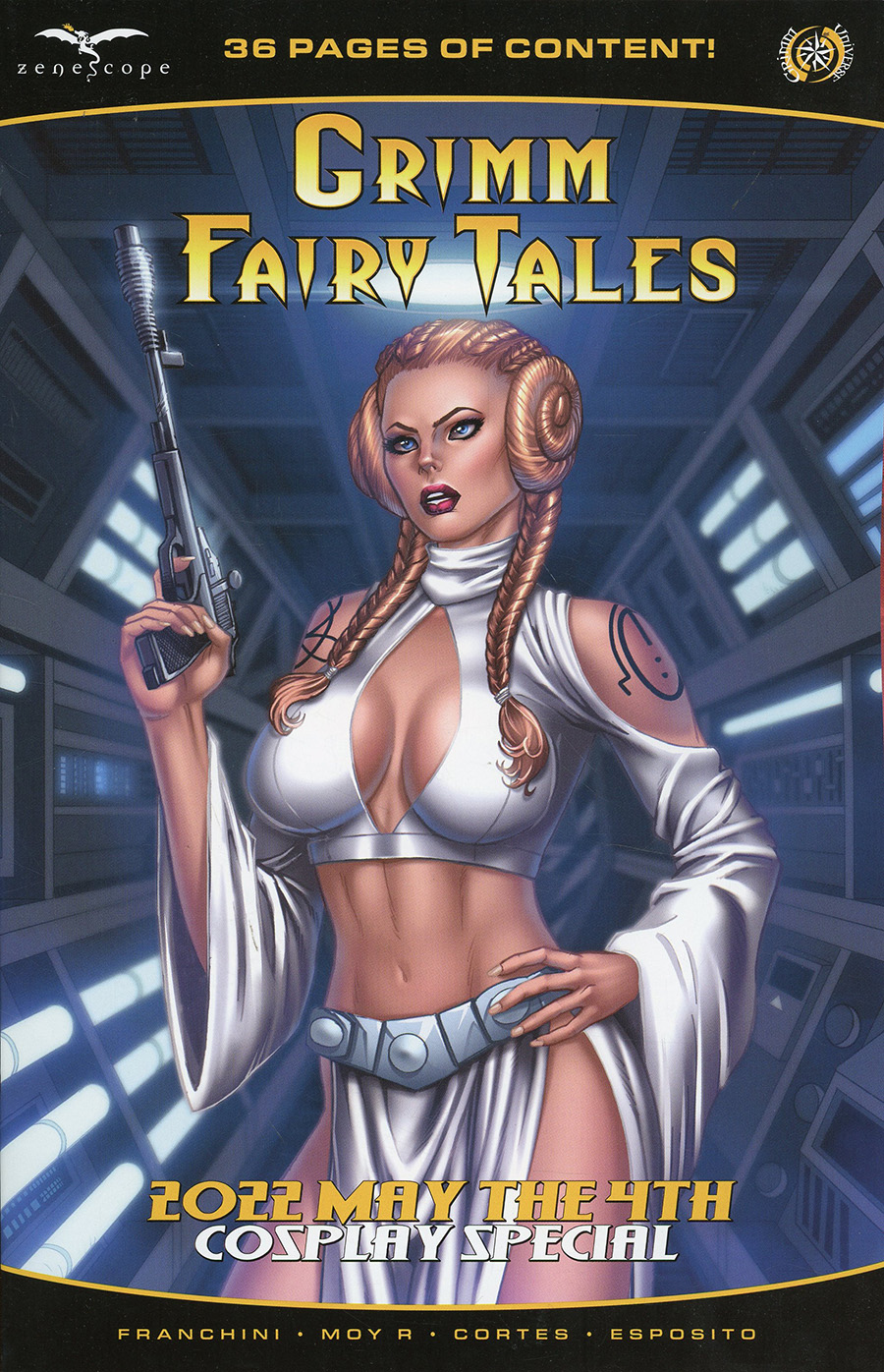 Grimm Fairy Tales Presents 2022 May The 4th Cosplay Pinup Special #1 (One Shot) Cover A Alfredo Reyes