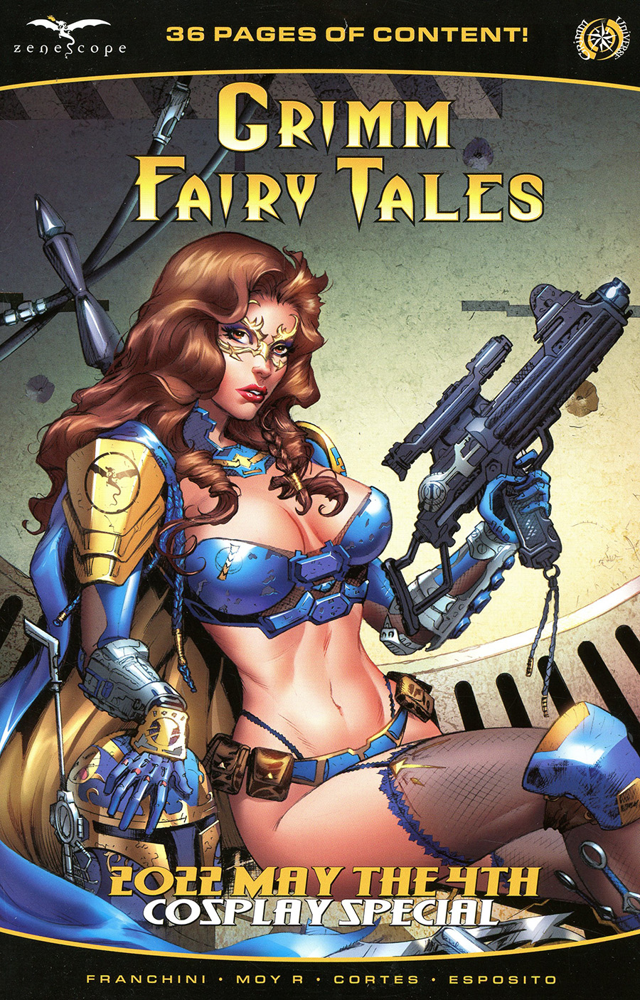 Grimm Fairy Tales Presents 2022 May The 4th Cosplay Pinup Special #1 (One Shot) Cover D Michael Dooney