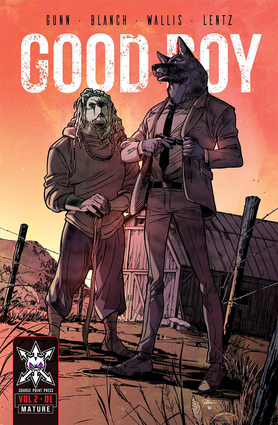 Good Boy Vol 2 #1 Cover B Variant Danica Brine Cover