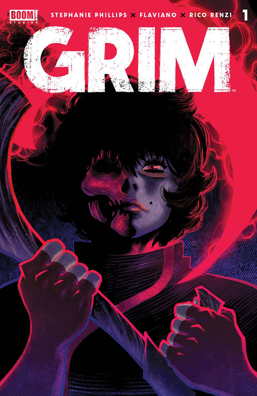 Grim #1 Cover A Regular Flaviano Cover (Limit 1 Per Customer)