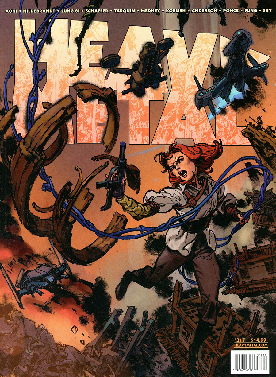 Heavy Metal #317 Cover A Regular Kim Jung Gi Cover