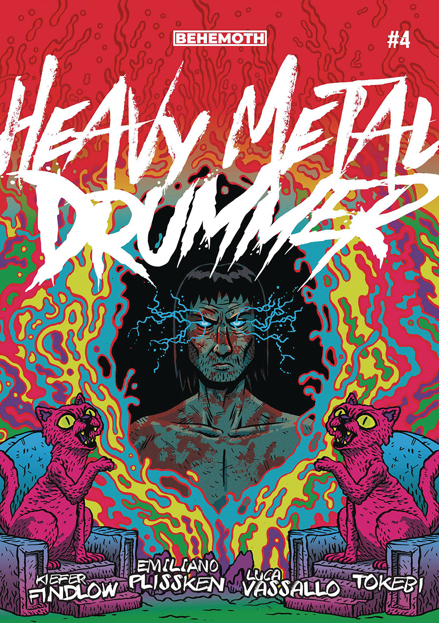 Heavy Metal Drummer #4 Cover A Regular Luca Vassallo Cover