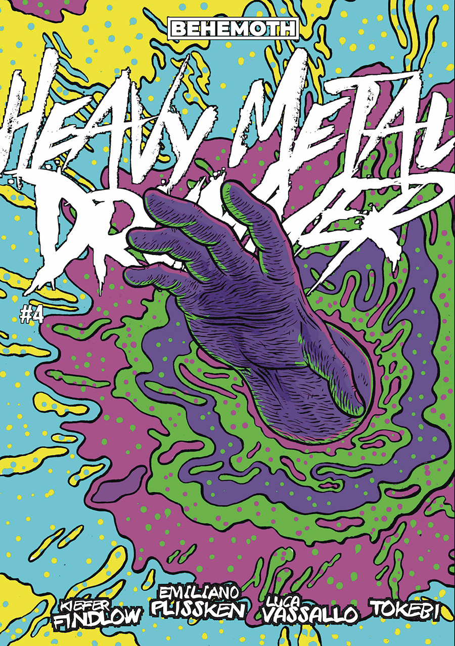 Heavy Metal Drummer #4 Cover B Variant Luca Vassallo Cover